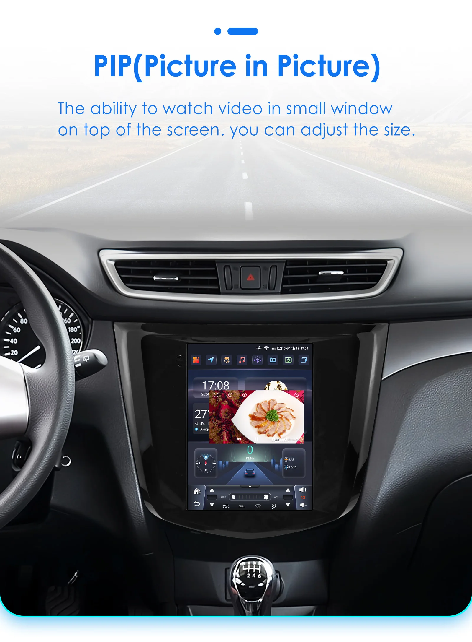 Hizpo For Tesla Style Android Auto Radio For Nissan Qashqai J11 X-Trail 3 T32 2013 -2017 Carplay 4G Car Multimedia GPS Autoradio