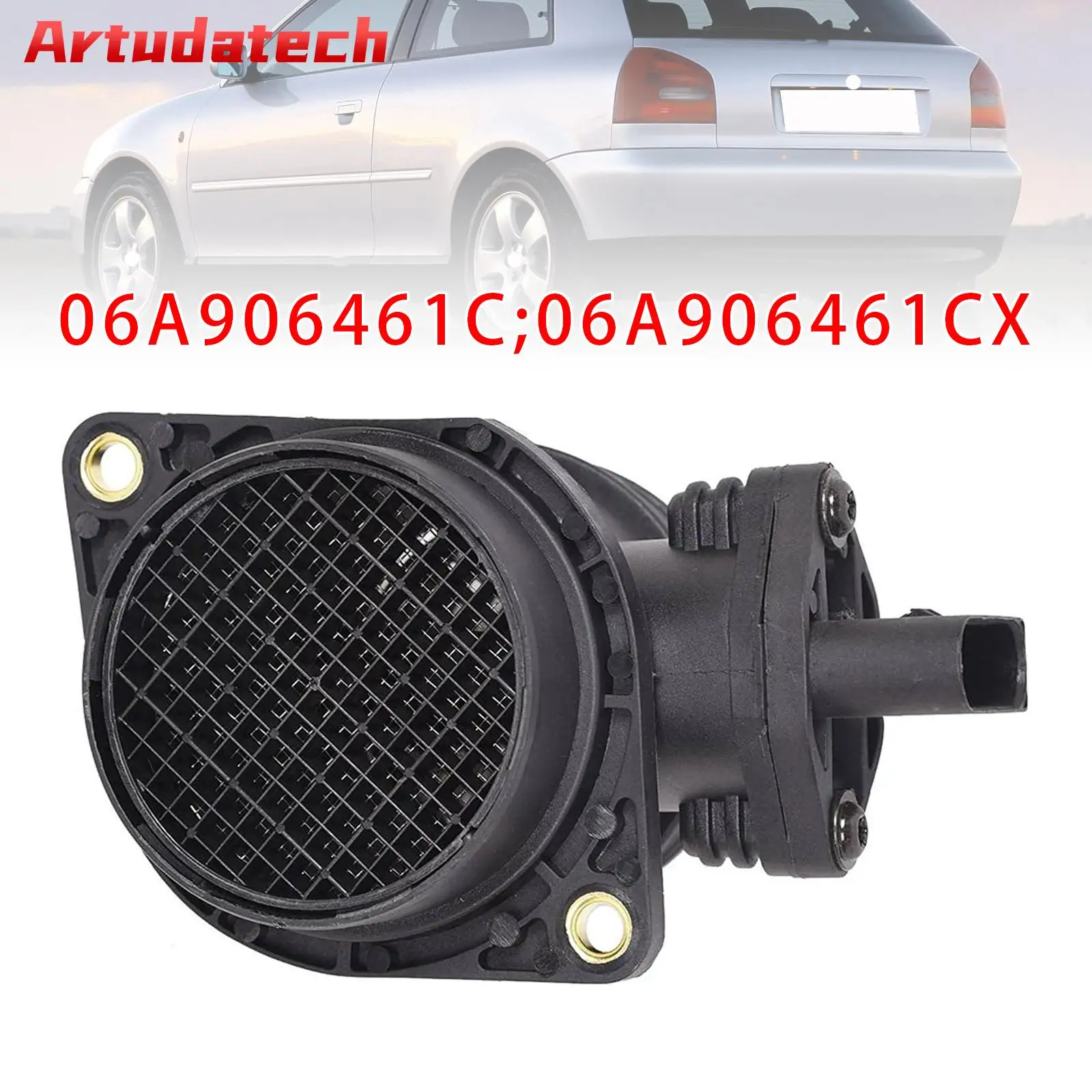 

Artudatech Mass Air Flow Meter Sensor For Audi A3 TT Volkswagen Cabriolet 06A906461C Car Accessories
