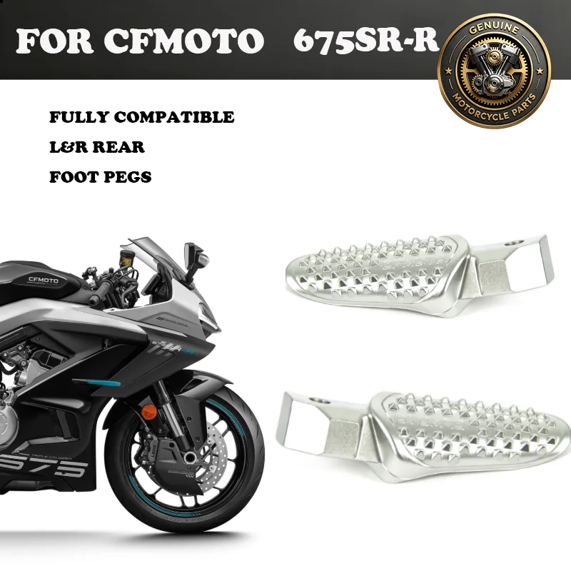 For CFMOTO 675SR-R L&R Rear Foot Pegs CF650-10 Pedal Seat SRS675 Motorcycle Accessories Original Parts
