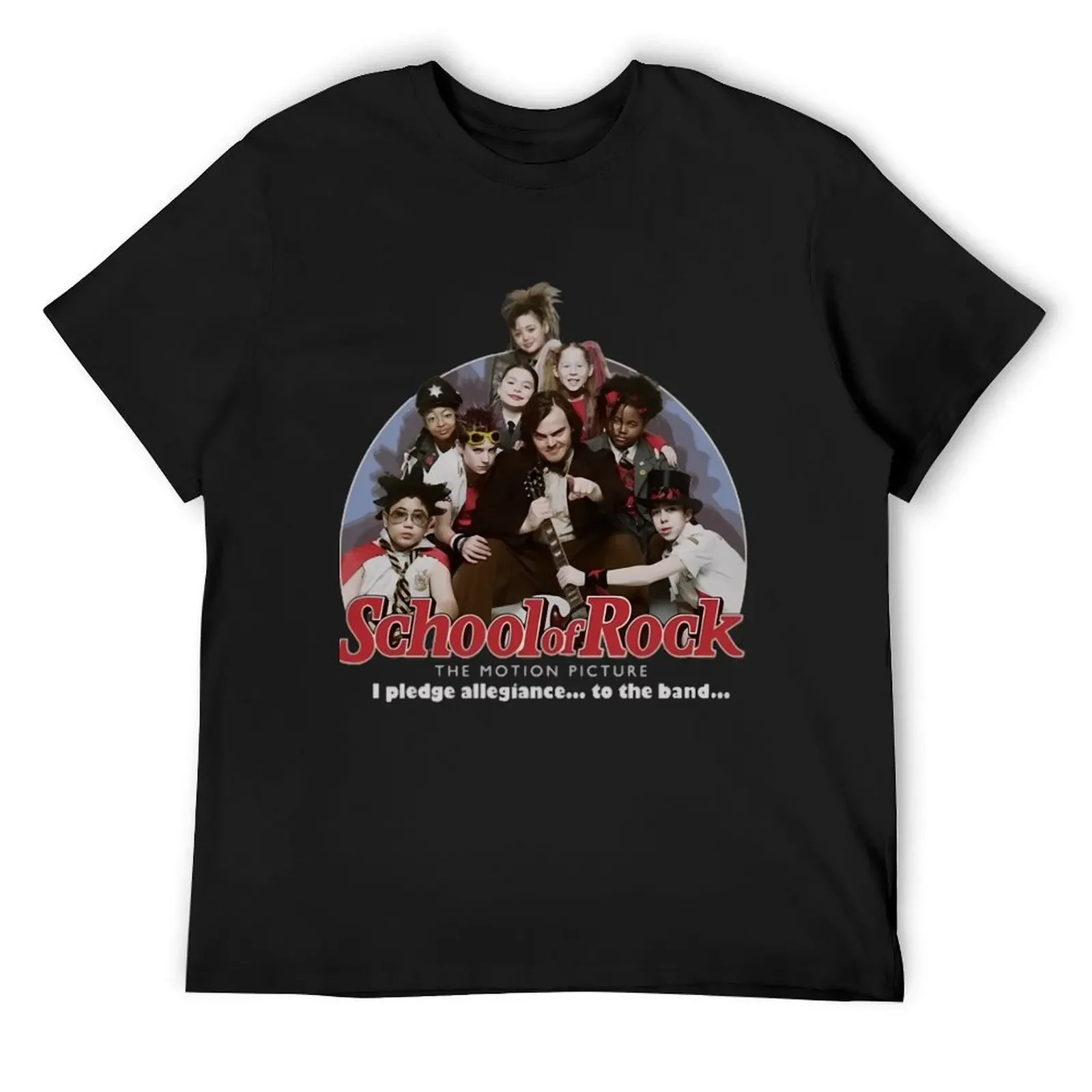 School Of Rock Music Band Comedy Movie I Pledge Allegiance Big Boys T-Shirt