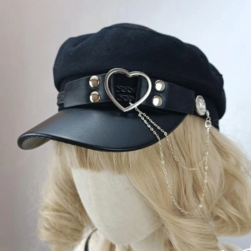 قبعة Steampunk Octagonal for Teenagers Girl Women Hat Clothing Association