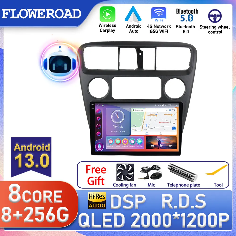 

Android Auto For Honda Accord 6 1997 - 2002 Car Radio Multimedia Video Player Navigation GPS Autoradio Carplay No 2din 2 din dvd