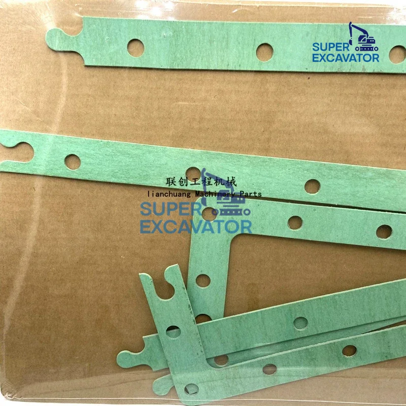 For Komatsu PC400-7 PC450-7 PC460-8 Oil pan gasket Cummins 6D125 Engine bottom shell pad Excavator accessories