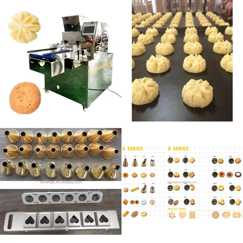 High Performance Twisted Jennifer Biscuit Depositing Machine Wire Cutting Biscuit Biscuit Making Machine