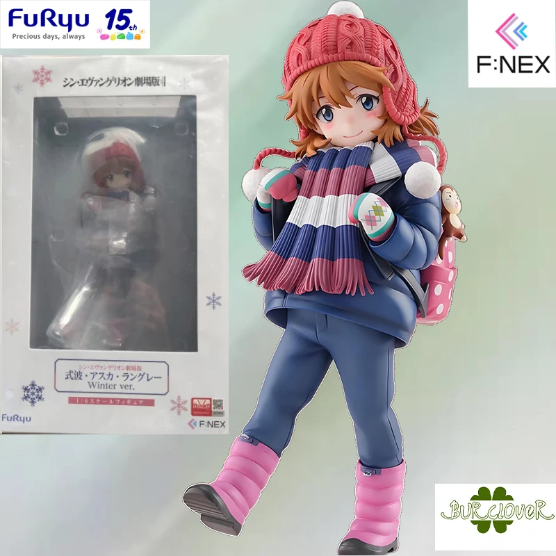 

FURYU оригинальная аниме-фигурка F:NEX ASUKA LANGLEY SORYU WINTER VER, экшн-фигурки, игрушки для мальчиков/девочек/детей/Рождественский подарок