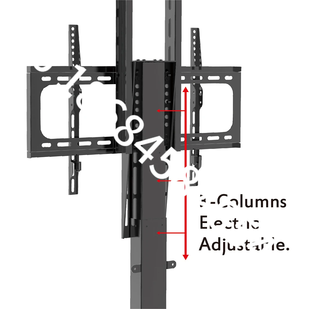 

Charmount Hidden Electric TV Bracket Motorized Heavy Duty TV Mount Retractable TV Lift Stand