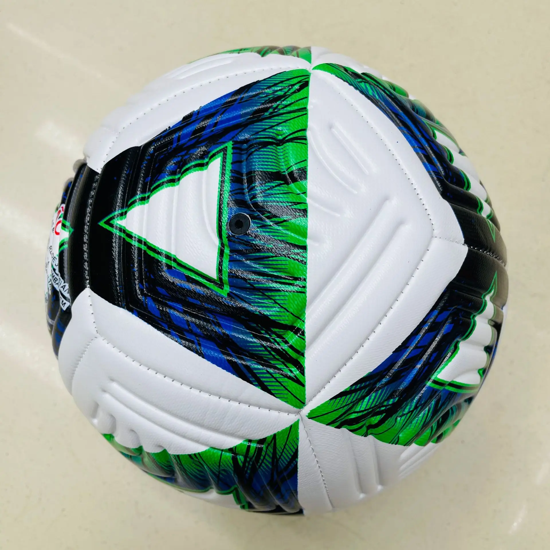 Concave-convex foam embossing machine football wear-resistant and explosion-proof youth training No. 5 football random color