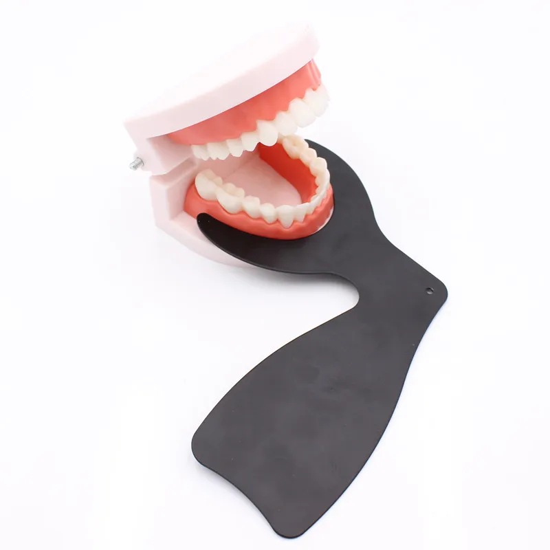 Autoclavable Dental Orthodontic Photo Contrast Black Background Board, Orthodontic Dental Contrast Intraoral Photographic Mirror