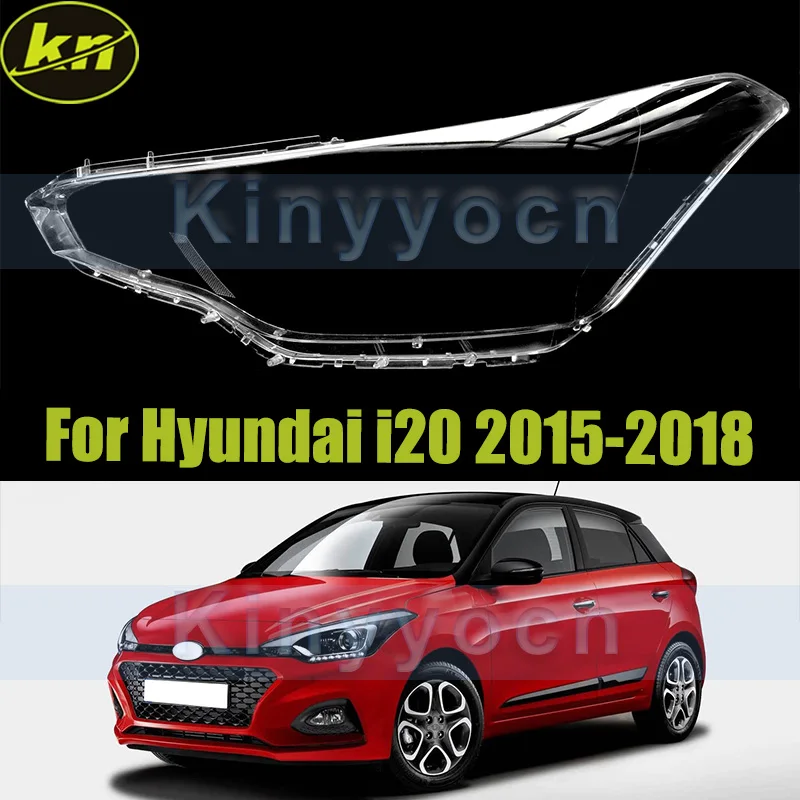 

Car Headlight Cover Shell For Hyundai i20 2015 2016 2017 2018 Front Headlight Glass Cover Shell Replacement Lampshade