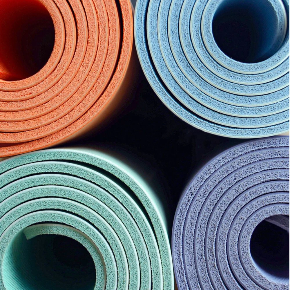 

Коврик для йоги из ПУ и натурального каучука толщиной 5 мм: экологичный, нескользящий, цветной, для фитнеса и домашних тренировок