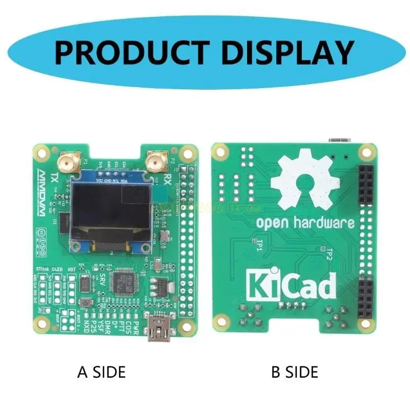 F62C 휴대용 통신 보드 이중 주파수 지원 듀플렉스 MMDVM 보드