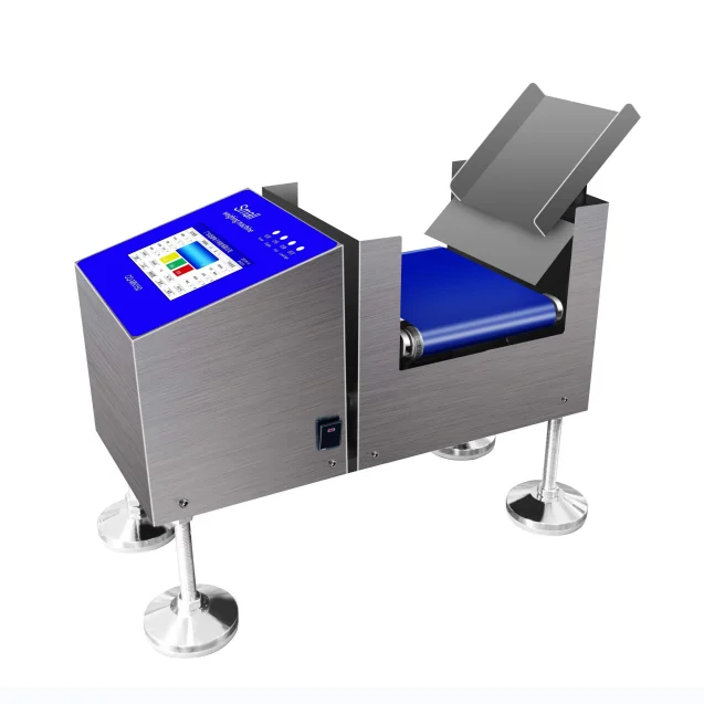 0.1g Small Products Forward And Reverse Checkweigher Left And Right Sorting Scale Check Weigher Accuracr