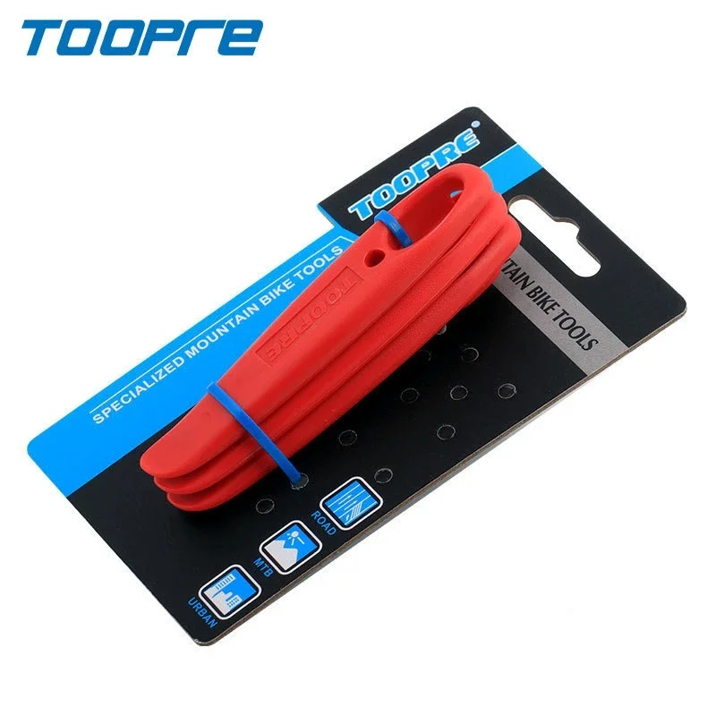 

TOOPRE Mountain Bike 3 Pcs Nylon Tire Lever Cycling Tyre Levers Wheel Spoon Remove Tool Iamok Bicycle Repaire Tools