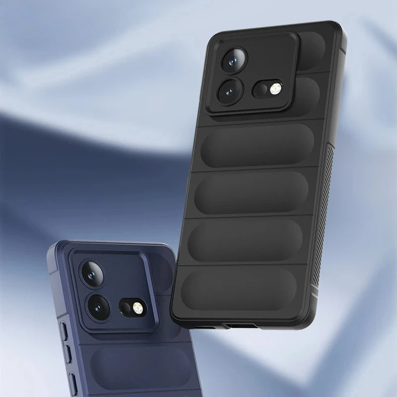 حافظة مضادة للصدمات لعام 2025 لهاتف ViVo IQOO Neo 8 Pro Neo8 Z7 Z7X غطاء هاتف من السيليكون السائل لهاتف Vivo S17 Pro S17E 5G Fundas