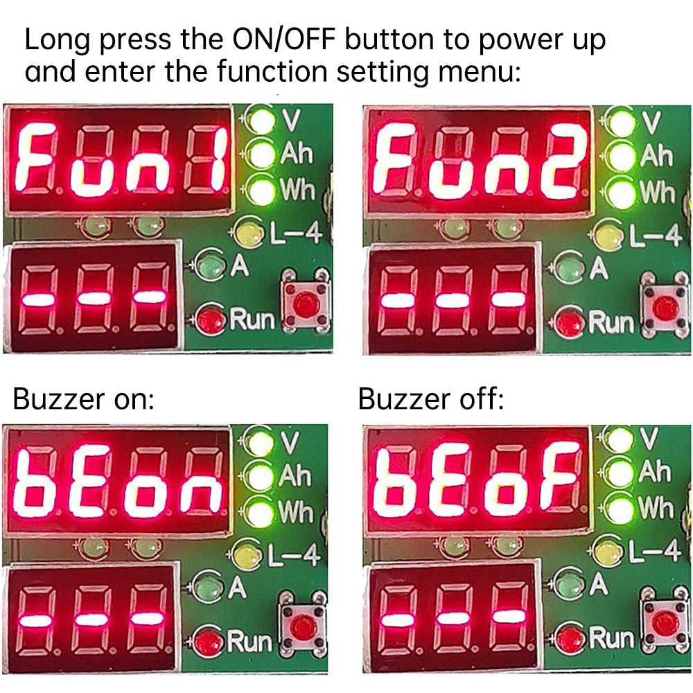 110W 60W 9.99A 30V Electronic Load Tester Battery Capacity Current Tester Discharge Monitor Aging Module Load Power Detector