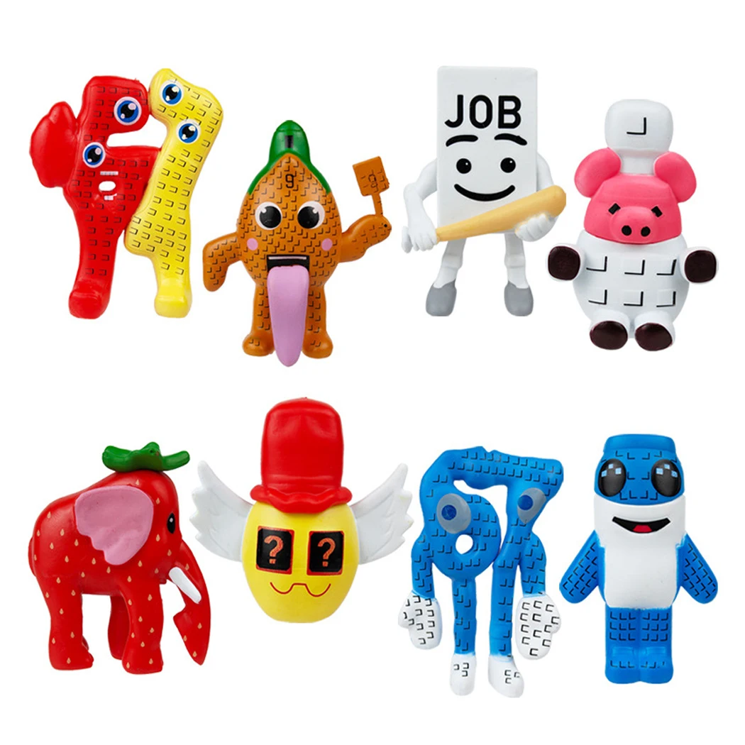 Funny PVC Model Brain rot Game Figurine Juguete Steal a Brainrot