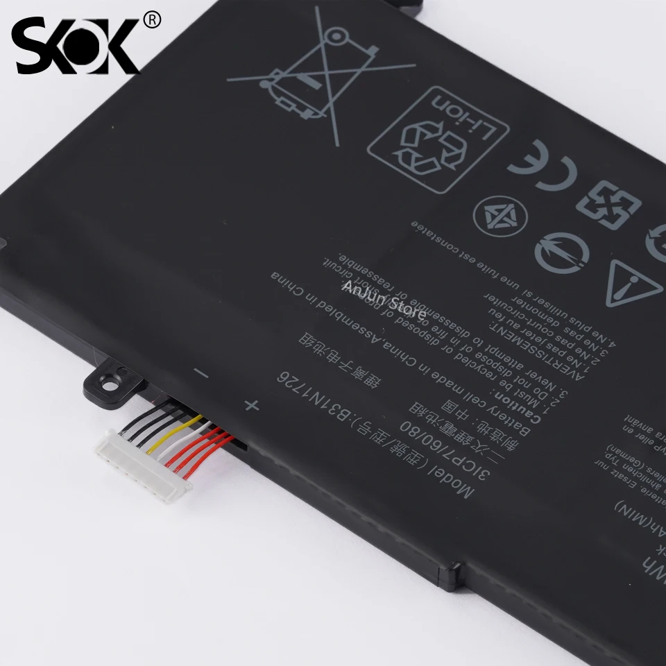 Imagem -04 - Bateria para Asus Fx80 Fx86 Tuf Fx504 Fx504g Fx504gd Fx504ge Fx504gm Fx505 Fx505dt dv du A15 Fa506iu A17 Série Fa706ii