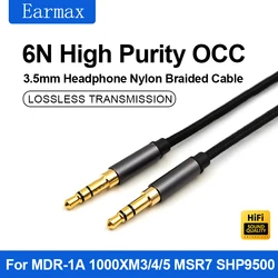For SONY MDR-1A 100AAP 100ABN 1ADAC Z1000 XB950BT 1000X XM2 XM3 XM4 XM5 CH700N CH710N XB900N XB910N Replaceable Headphones Cable