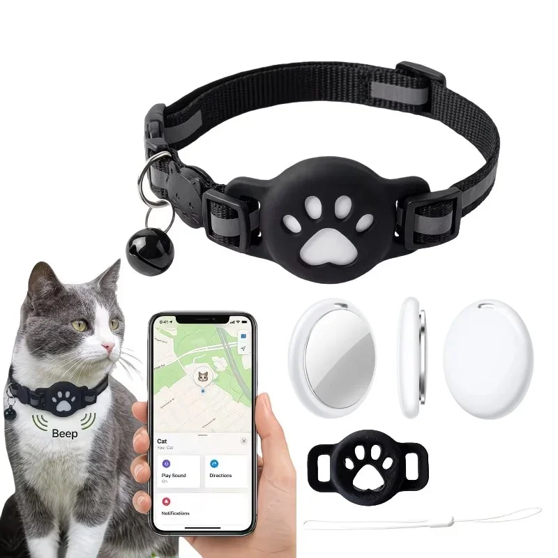 

Pet（Cats and dogs）Locator Set GPS Tracker Collar Set, Cat Tracker GPS Collar, Kitten GPS Collar, Pet Additions, Compatible with