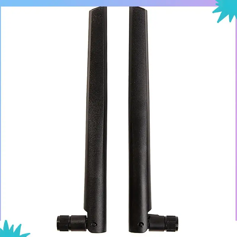 ABZW 6X antena Wifi inalámbrica de doble banda 6Dbi RP-SMA + Cable Pigtail MHF4 para tarjeta inalámbrica AX200 AC9260 NGFF M.2