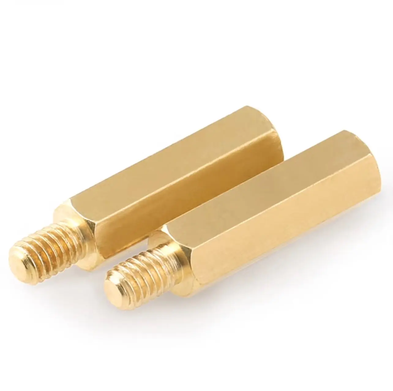 20pcs  M2 M2.5 M3 hexagonal brass male and female column installation copper hexagonal thread PCB motherboard bolts and screws