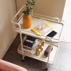 Multi-Function Serving Trolley, Rolling Cart for Restaurant, Hotel Beverage Cart, Portable Cake Delivery Trolley, Storage Organi