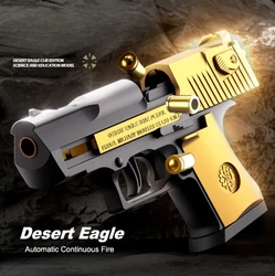 Мини Desert Eagle M1911 игрушечный пистолет с мягкими пулями Shell метательный непрерывный стрельба маленький пистолет для занятий спортом на открытом воздухе