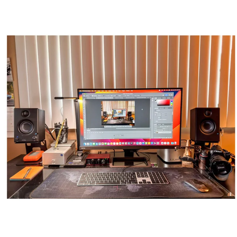 New For Edifier A80/ G2000/ S880MKII For Yamaha HS5 Speaker Desktop Stand Base Bracket