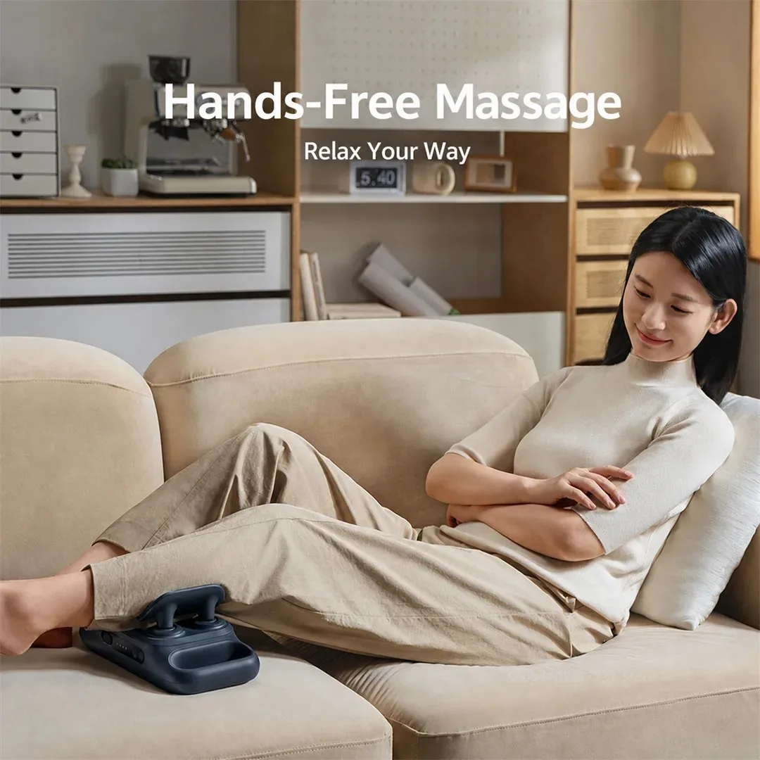 2026 NEW MIJIA Multi‑Head Fascia Gun 3 25kg Thrust 3 Massage Heads 2450mAh Hands‑Free Deep Tissue Muscle Relax Massager -CN-