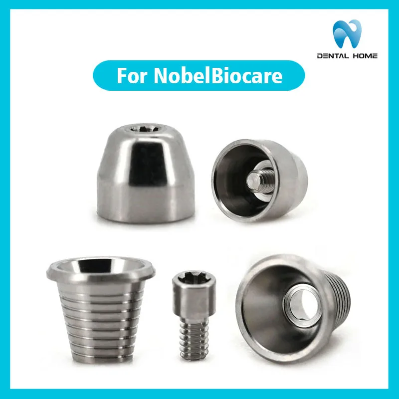 Composite Provisional Abutment   Titanium Base   Healing Cap