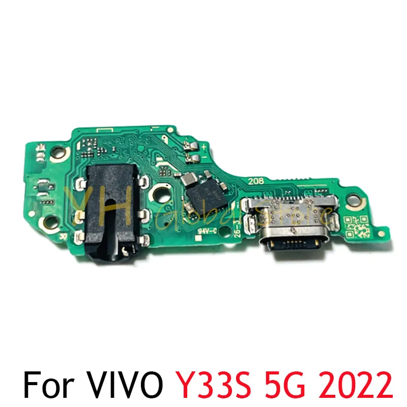 For VIVO Y33S 2021 / Y21 2021 / Y33S 5G 2022 USB Charging Dock Connector Port Board Flex Cable Repair Parts