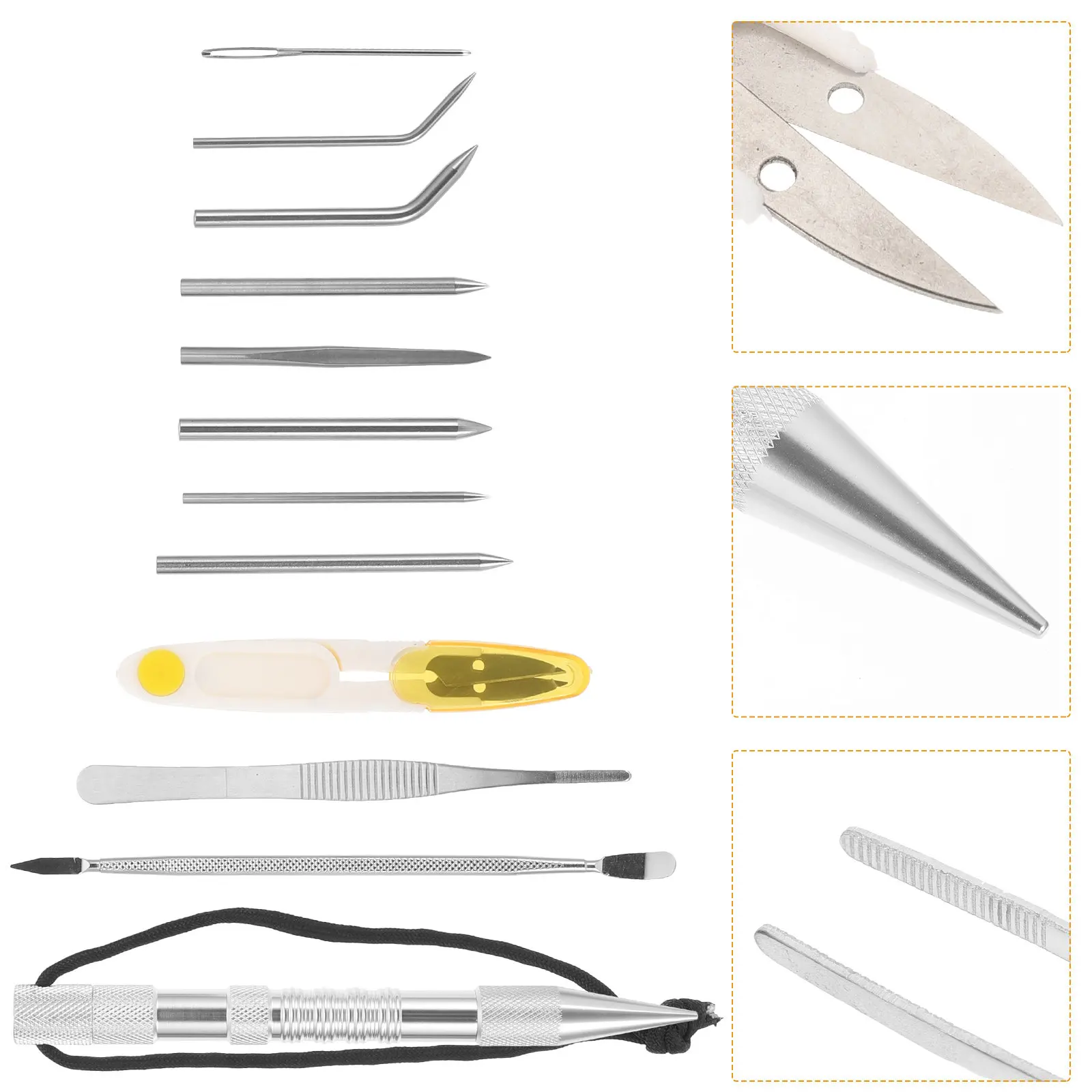 

Набор для рукоделия: Иглы для вязания браслетов, металлический инструмент для плетения, прочный, долговечный, портативный, многофункциональный аксессуар