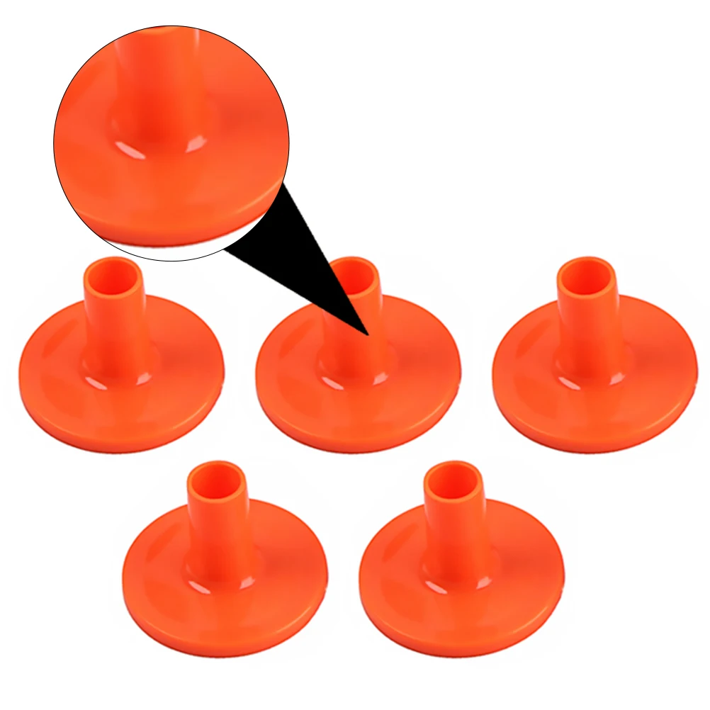 

5Pcs Cymbal Sleeves Drum Parts Durable Plastic Polished Surface Improve Sound Performance Percussion Stand Accessory