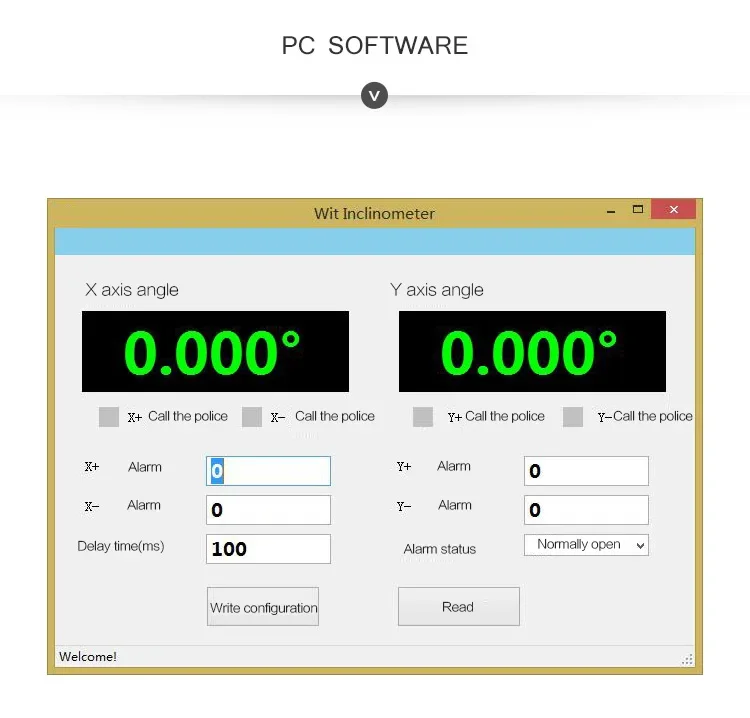 SINRT 2 Axis Industrial Level Tilt Angle Measurement Inclinometer Relay Switch Inertial Sensor Horizontal/Vertical Installation