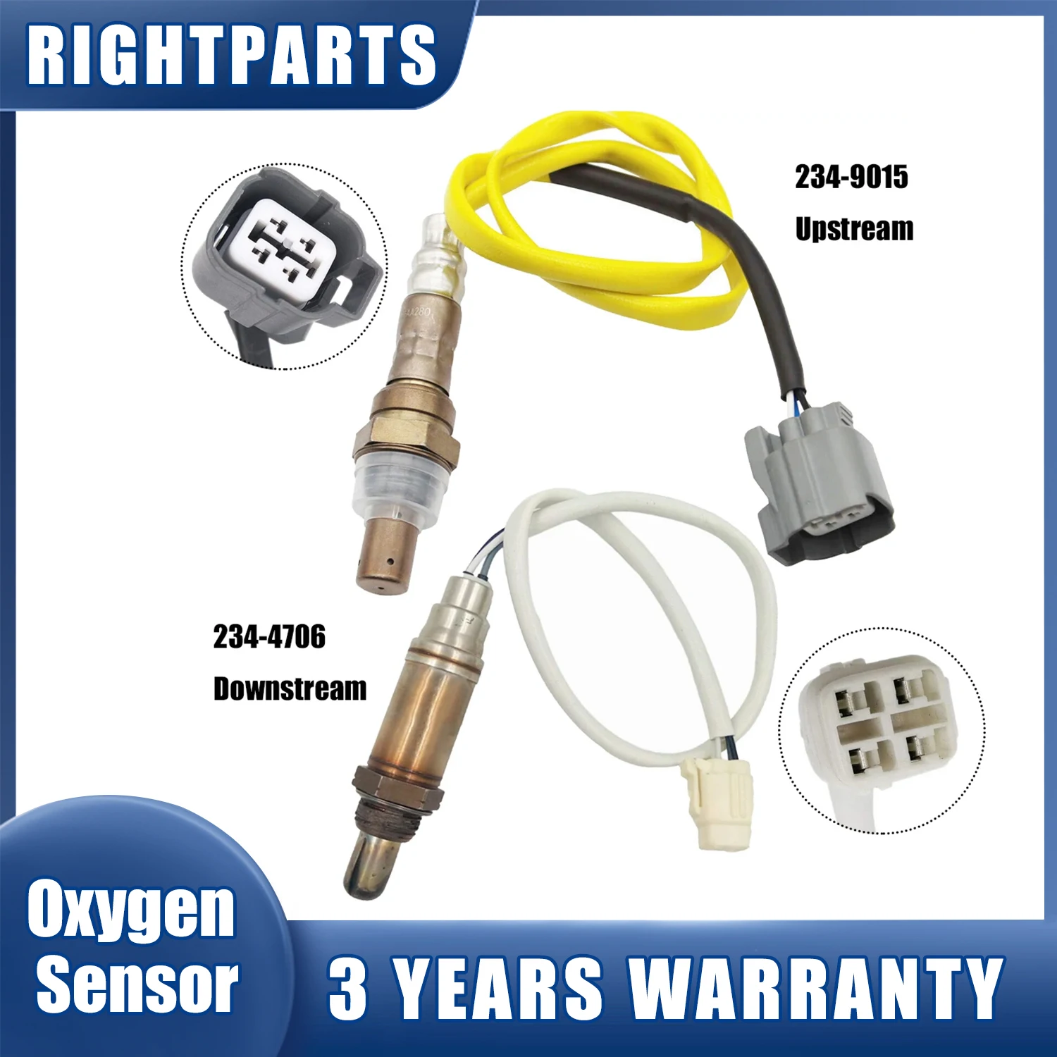 

Up+Downstream Oxygen Sensor 234-9015 234-4706 For Subaru Forester Impreza Outback 2.5L 2003 2004 Baja 2.5L 2003 2004 2005 2006