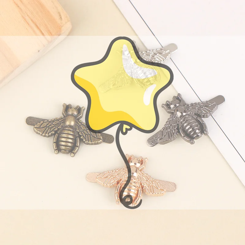 

2 шт., металлическая декоративная пряжка в форме пчелы, зажим для сумки, фурнитура для DIY, кожаная сумка для рукоделия, сумка, аксессуары для обуви