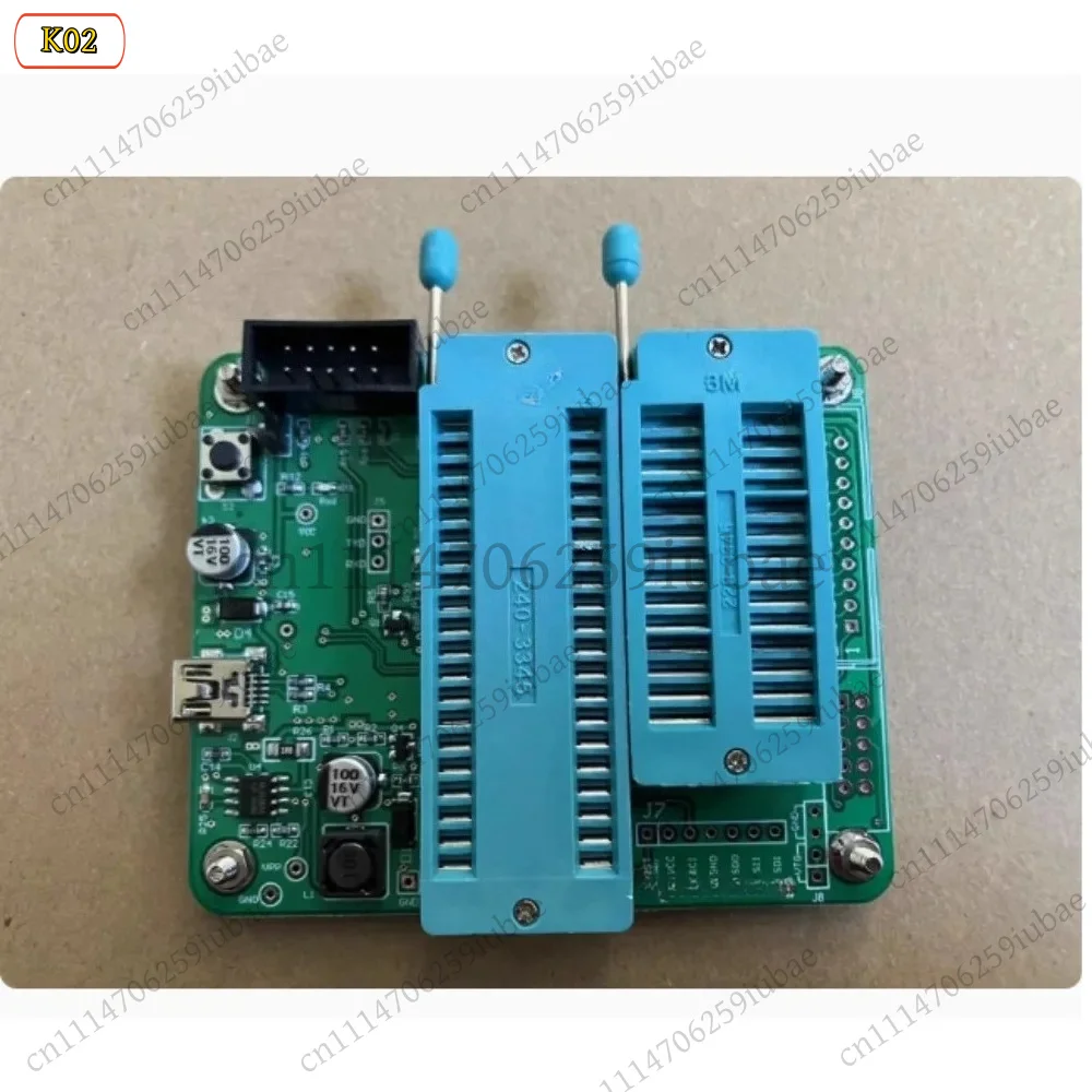 LJ_AVR High Voltage Programmer USB to Serial ISP Downloader STK500 4-in-1 Parallel Tool