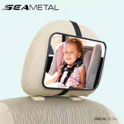 Car Rearview Mirror Baby Mirrors For Safety Interior Mirror Universal Car Seat Headrest Mirror Monitor Child Baby Safety Driving