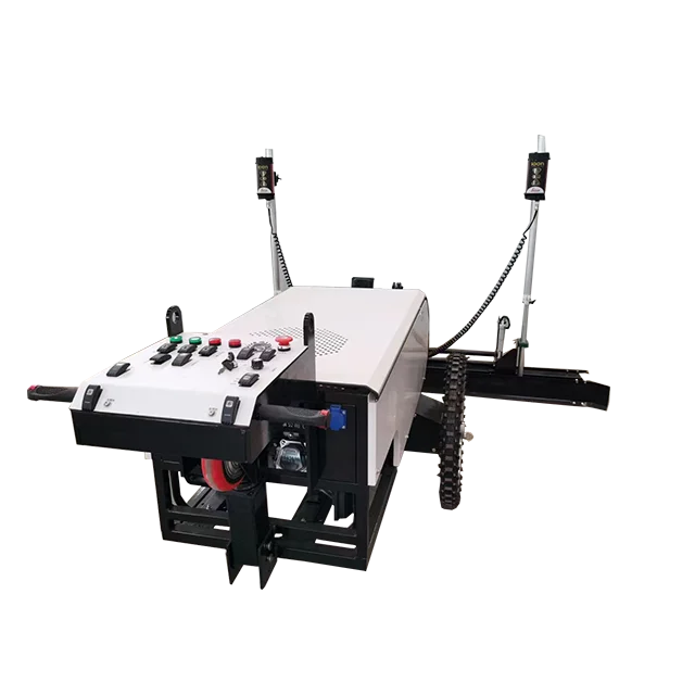 High quality Gasoline Engine Concrete Laser Screed Machine walk behind Concrete Laser Screed with Two Wheel