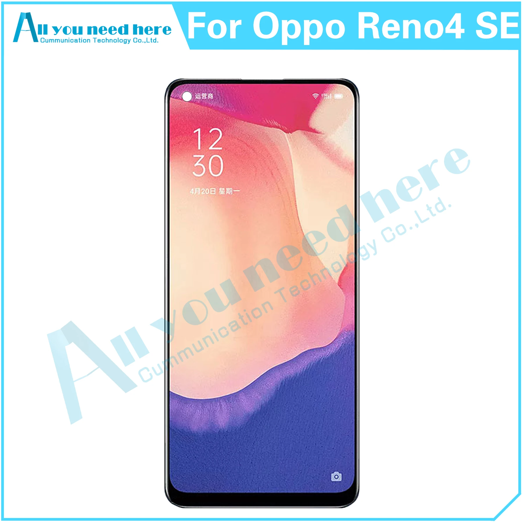 

6.43" Inch For Oppo Reno 4 SE LCD Display Touch Screen Digitizer Assembly ​​For Oppo Reno4 4SE PEAT00 PEAM00 Screen Replacement