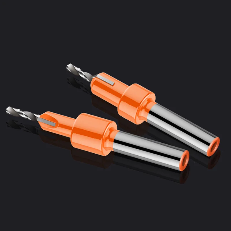 HSS Countersink Drill Bit Screw Woodworking Chamfer Tool Quick Change Wood Hole Drills Bit Round Shank Timber Plastic Working