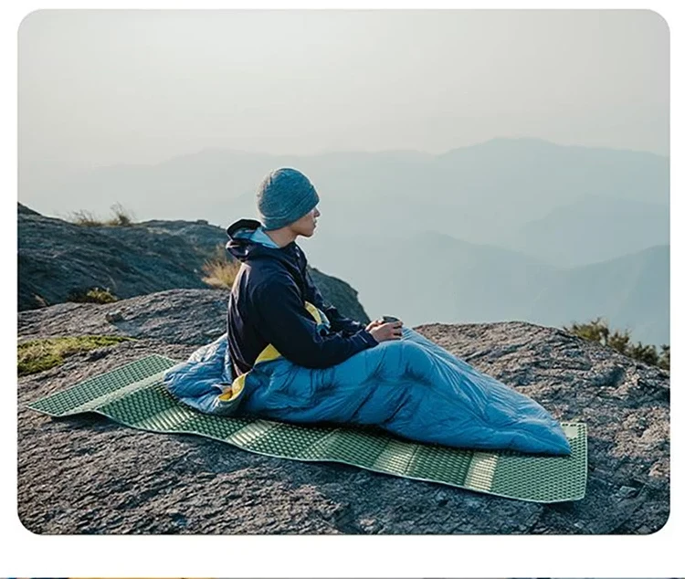 Leichte Eierschalen-Schaumstoff-Isomatte, faltbare, isolierte Campingmatte, tragbare Reisematte für Wandern, Backpacking, Zelt – Detail 8