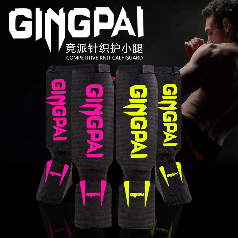 Cotton Instep Shin Guard Karate/Sanda/Taekwondo/Muay Thai/Boxing Leggings Ankle Support Protection Foot Brace Equipment