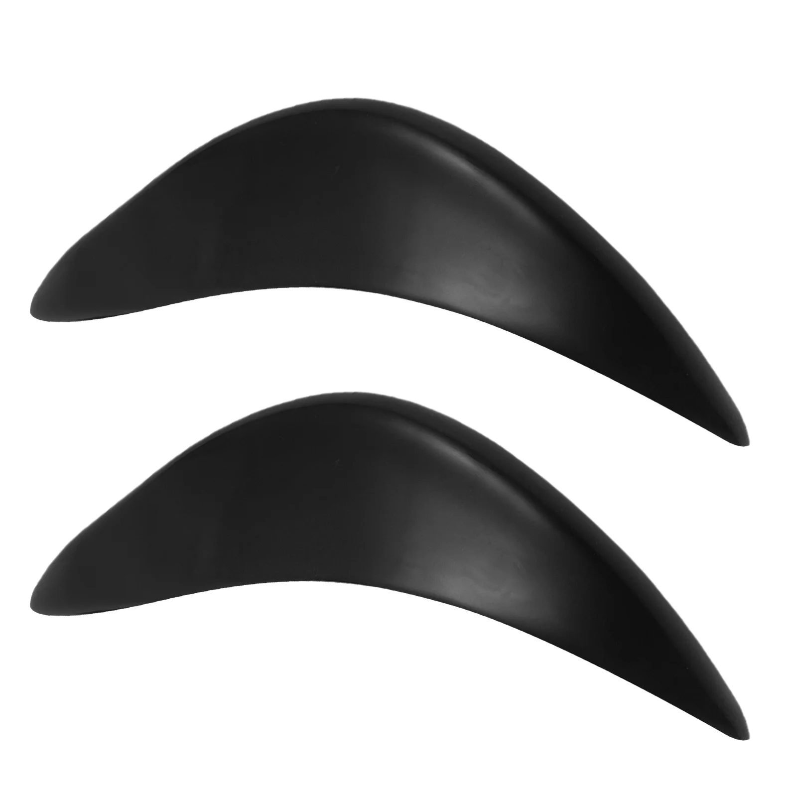 

1Pair Car Bumper Protector Rubber Corner Guard Strips 13 Inch Black Universal Anti-Collision Pad for Door Scratch Prevention Suv