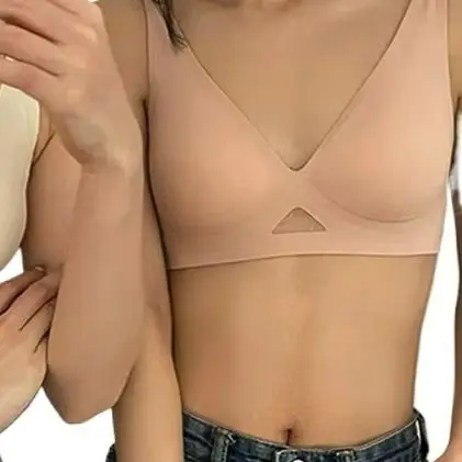 

Wire Free Bra Brassieres Push Up Bralette Sexy Seamless Bras For Women Female Lingerie Woman Silky Underwear Intimate KUCLUT