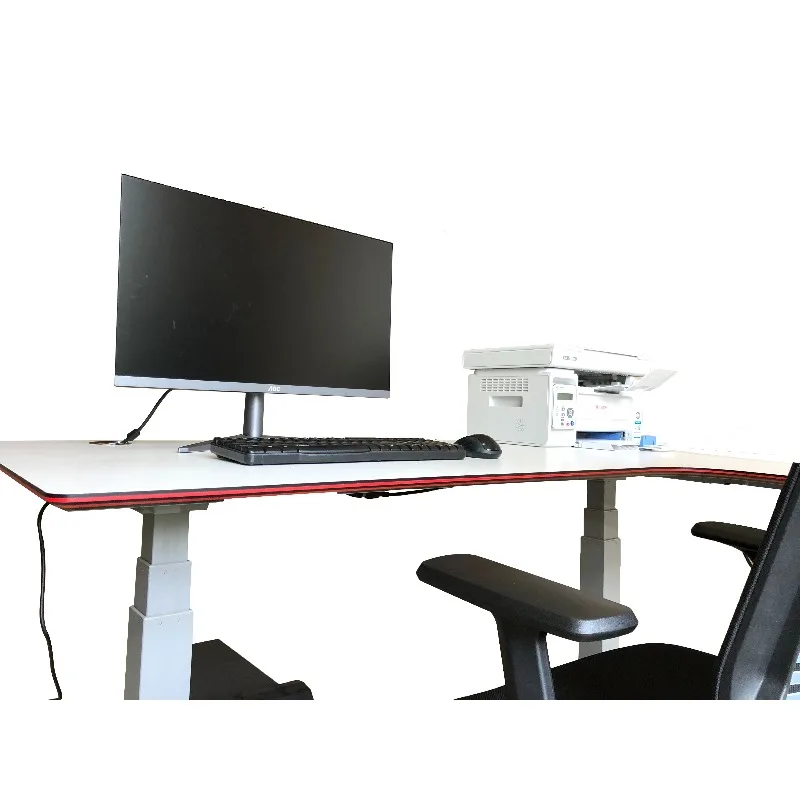 Electric Dual Motor Computer Desk Height Adjustable Sit Stand Office Tables