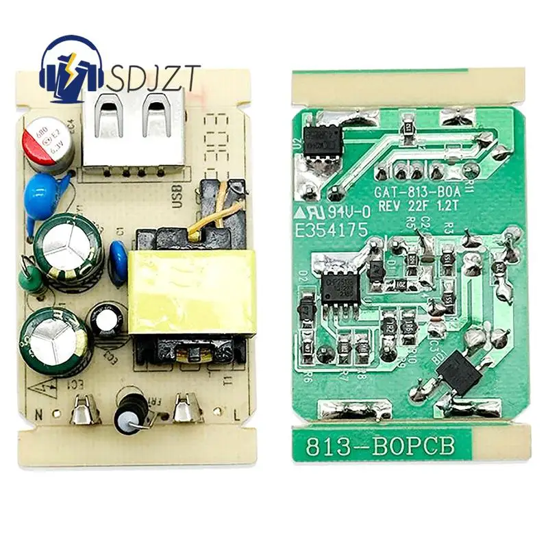 5V2A USB Output Fast Charging Power Module AC100-240V Isolation Switch Power Supply Board
