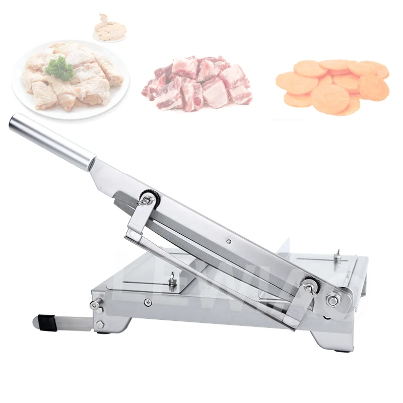 Small Guillotine Knife Bone Cutting Ribs Mutton Fish Block Machine Commercial Labor Saving