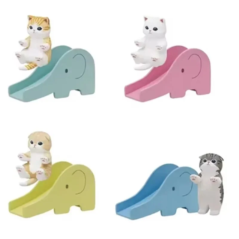 Série complète Mofusand requin chat boîte aveugle Cos abeille lapin pain crevettes frites figurine jouets décoration de bureau cadeaux d'anniversaire