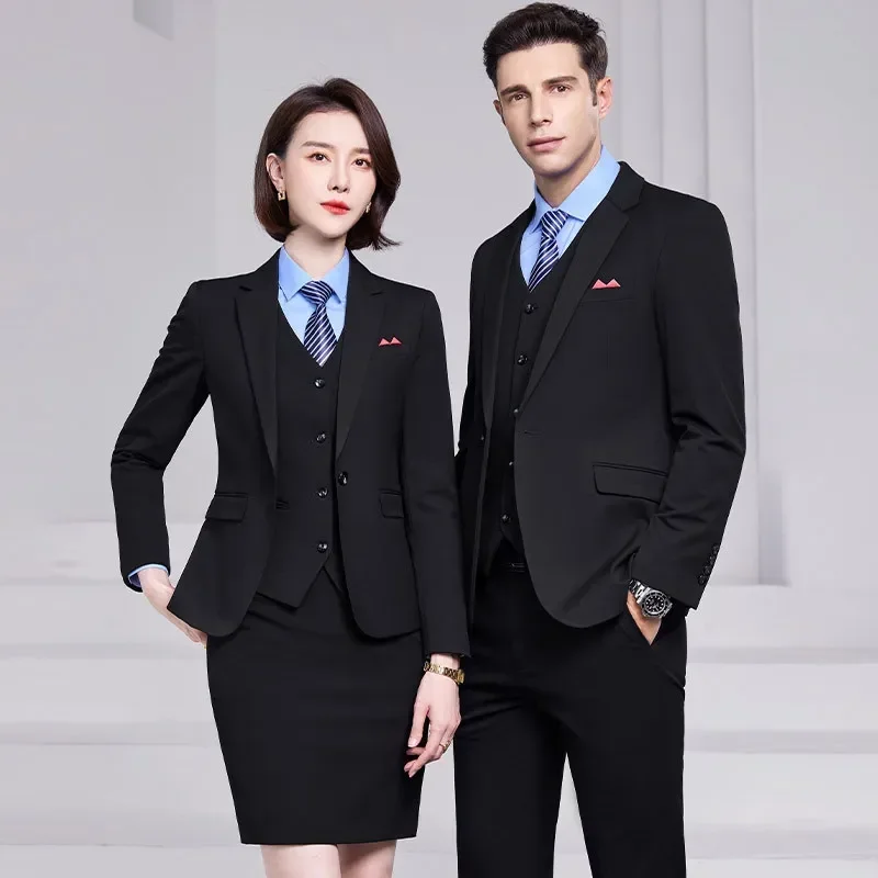 

10044 Suits, high-end business attire, wedding groom's dress, teacher's work clothes